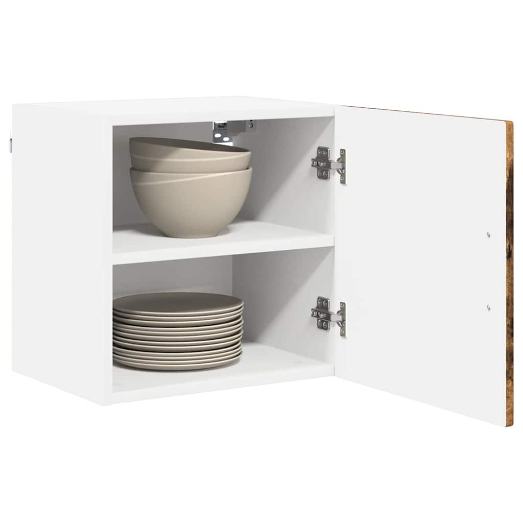 Veggskap PORTO Røkt eik 40 x 31 x 40 cm Konstruert tre