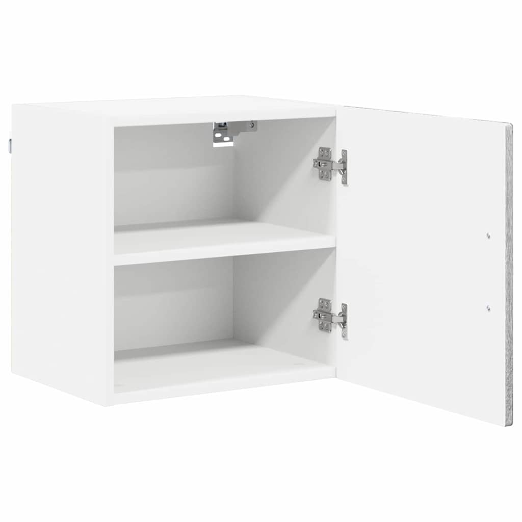 Veggskap PORTO Grå Sonoma 40 x 31 x 40 cm Konstruert tre