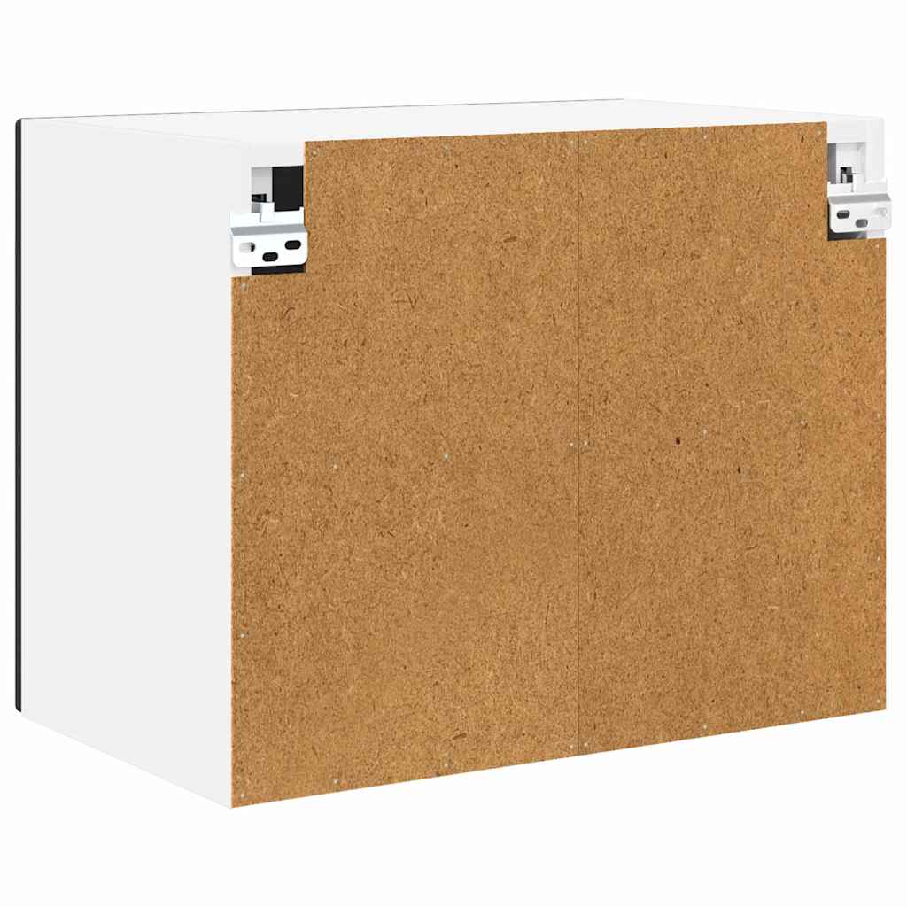 Veggskap PORTO Svart 50 x 31 x 40 cm Konstruert tre