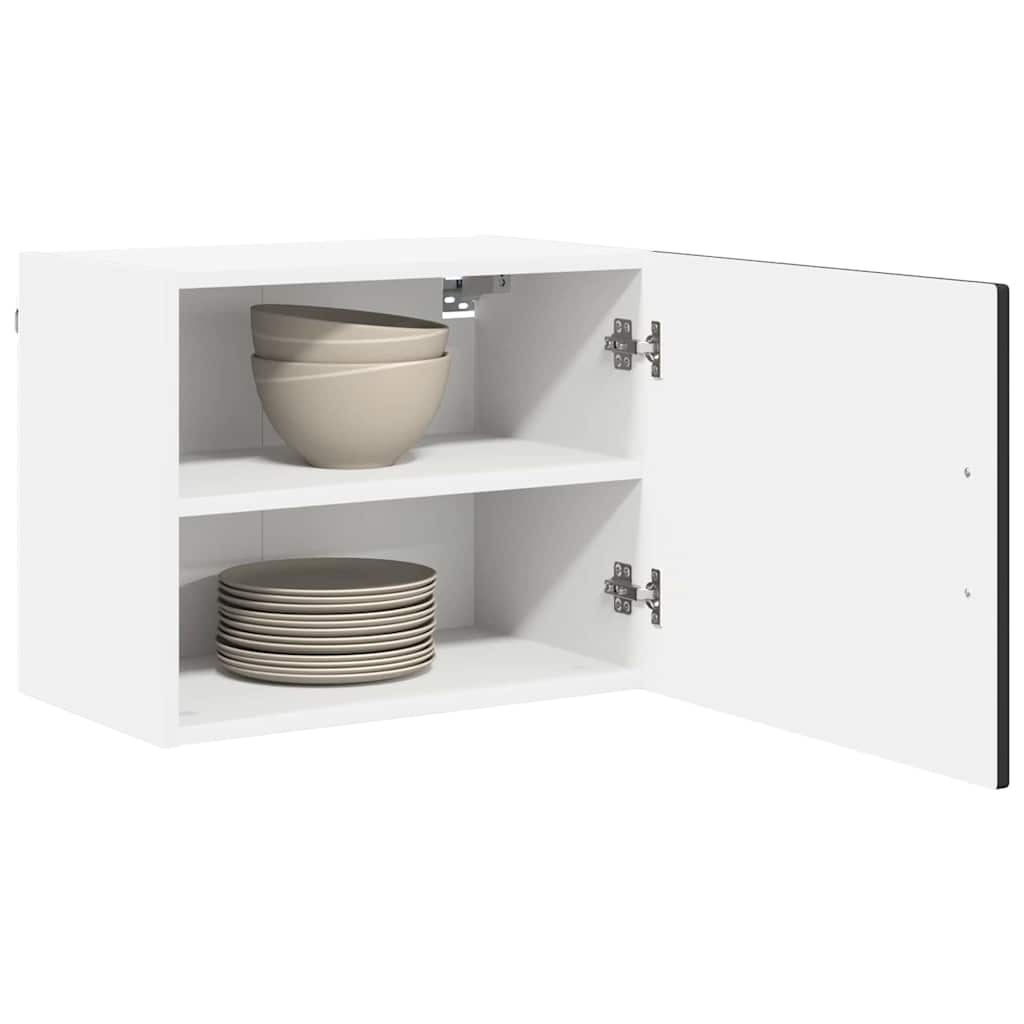 Veggskap PORTO Svart 50 x 31 x 40 cm Konstruert tre