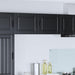 Veggskap PORTO 2 pcs Svart 50 x 31 x 40 cm Konstruert tre