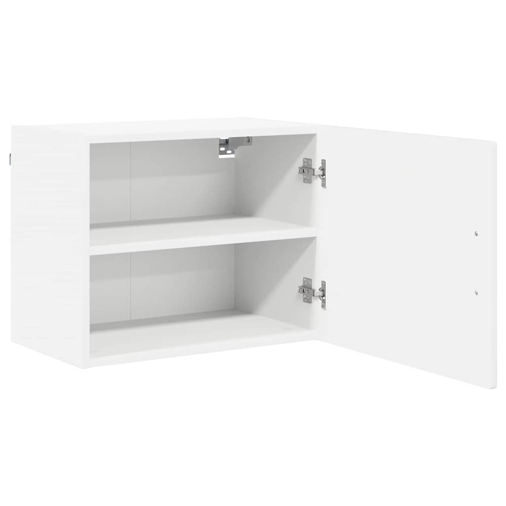 Veggskap PORTO Høyglanset hvit 50 x 31 x 40 cm Konstruert tre