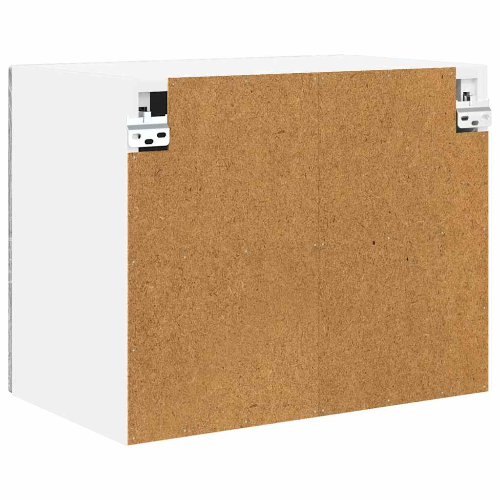 Veggskap PORTO 2 pcs Grå Sonoma 50 x 31 x 40 cm Konstruert tre