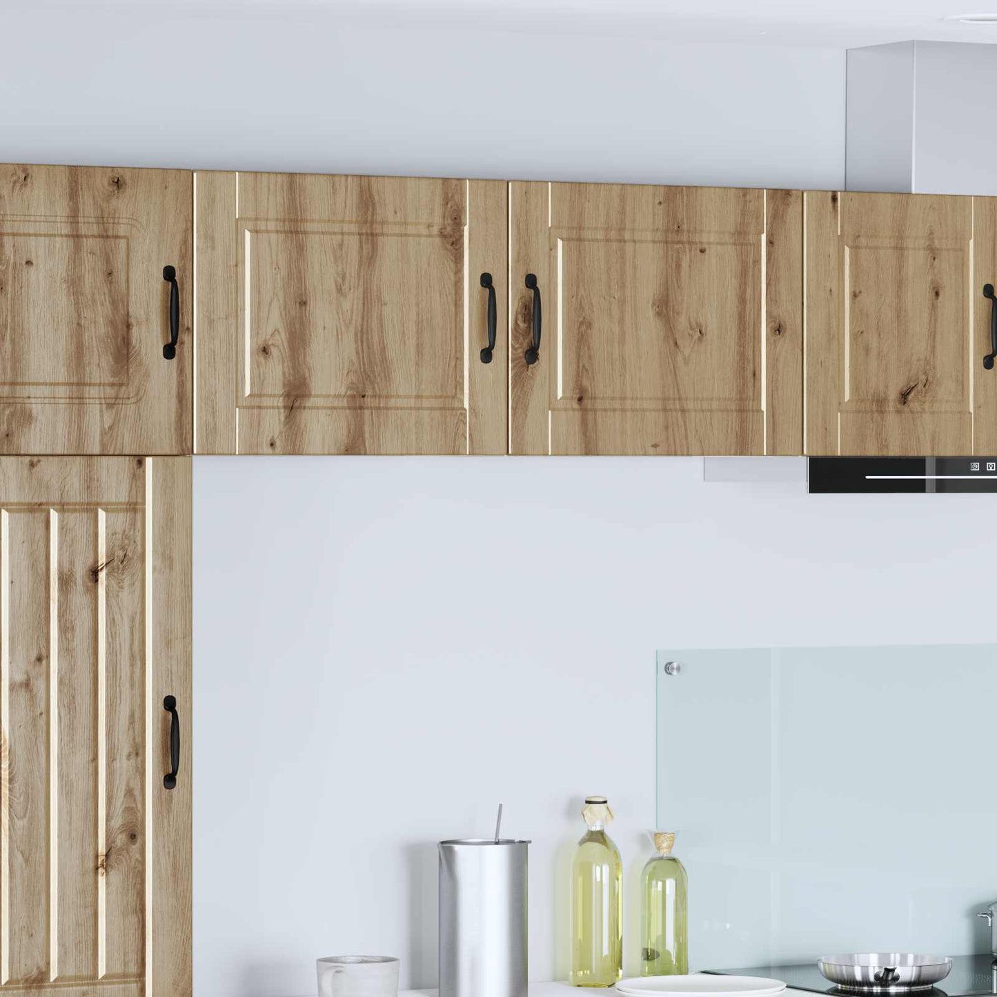 Veggskap PORTO Artisan Eik 50 x 31 x 40 cm Konstruert tre
