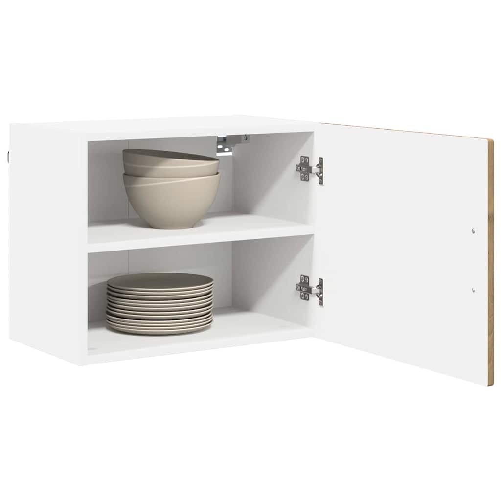 Veggskap PORTO 2 pcs Artisan Eik 50 x 31 x 40 cm Konstruert tre