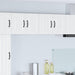 Veggskap PORTO 2 pcs Hvit 60 x 31 x 40 cm Konstruert tre