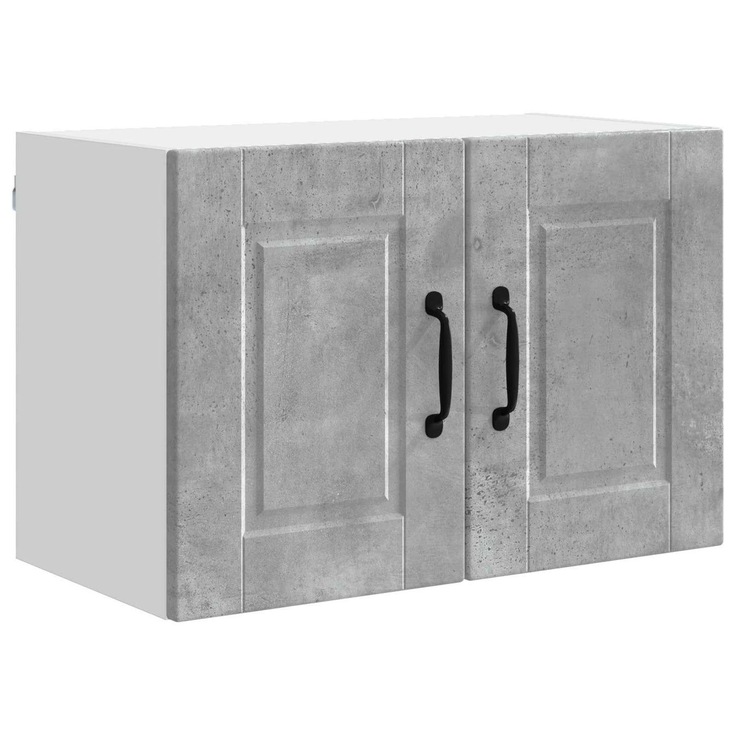 Veggskap 2 pcs Betonggrå 60 x 31 x 40 cm Konstruert tre