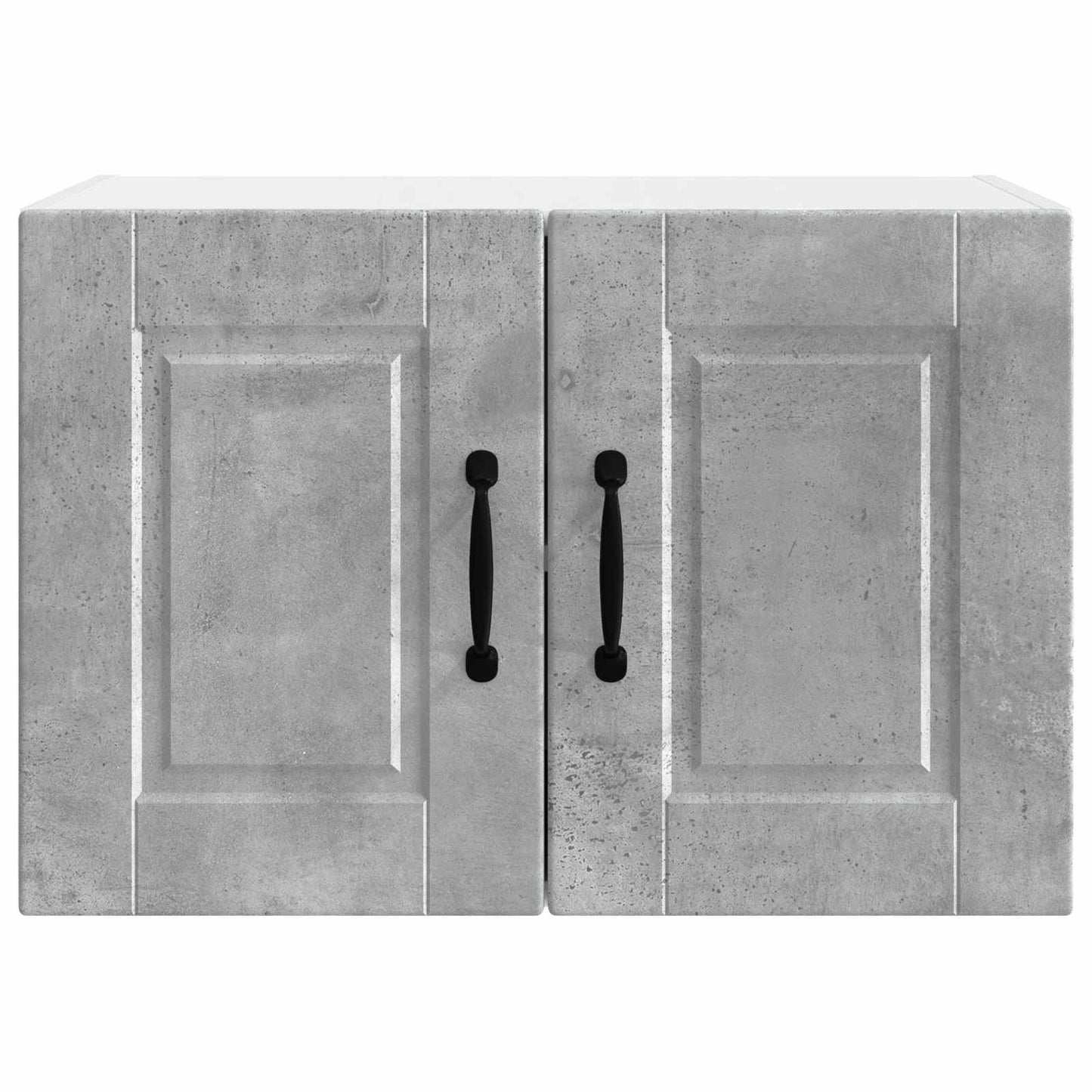 Veggskap 2 pcs Betonggrå 60 x 31 x 40 cm Konstruert tre