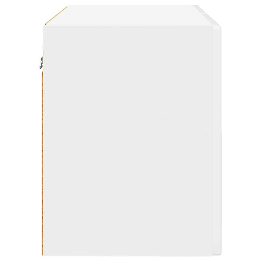 Veggskap PORTO Høyglanset hvit 60 x 31 x 40 cm Konstruert tre