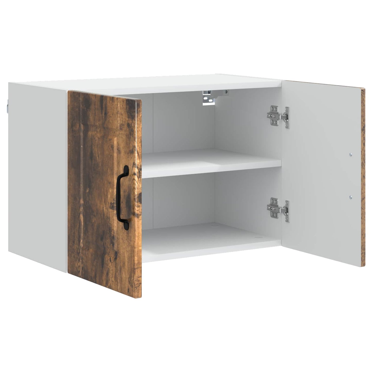 Veggskap PORTO Røkt eik 60 x 31 x 40 cm Konstruert tre