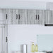 Veggskap PORTO Grå Sonoma 60 x 31 x 40 cm Konstruert tre