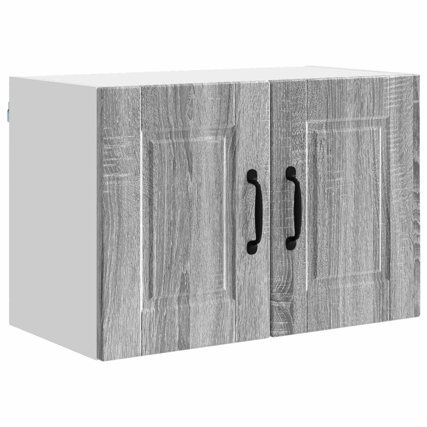 Veggskap PORTO 2 pcs Grå Sonoma 60 x 31 x 40 cm Konstruert tre