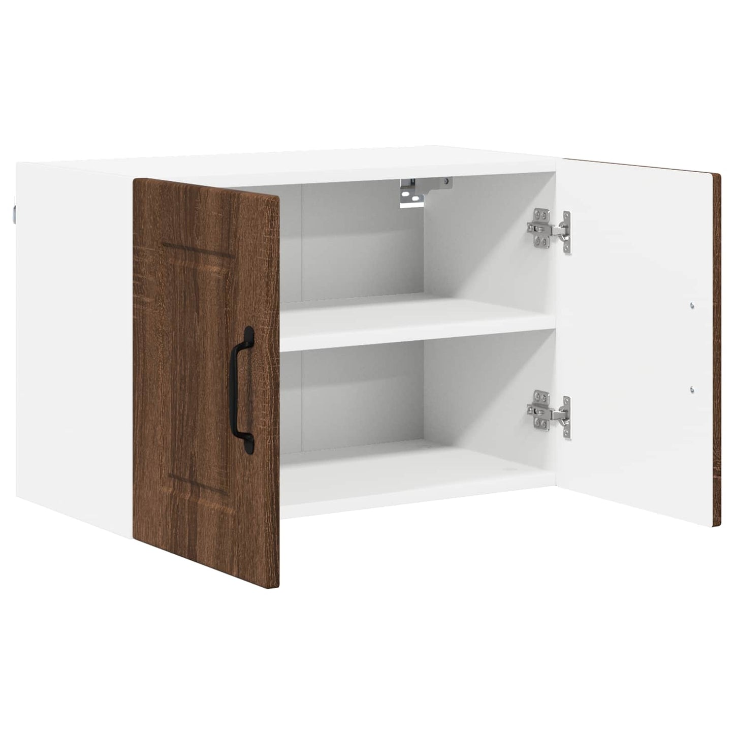 Veggskap PORTO Brun Eik 60 x 31 x 40 cm Konstruert tre