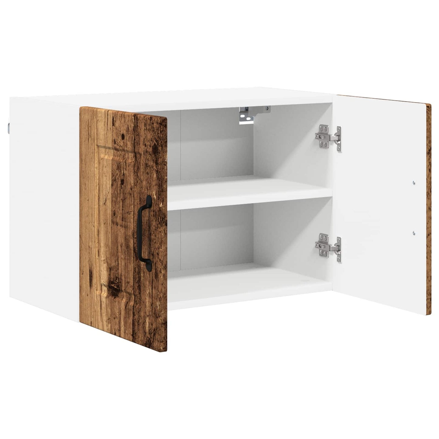 Veggskap PORTO 2 pcs Gammelt tre 60 x 31 x 40 cm Konstruert tre