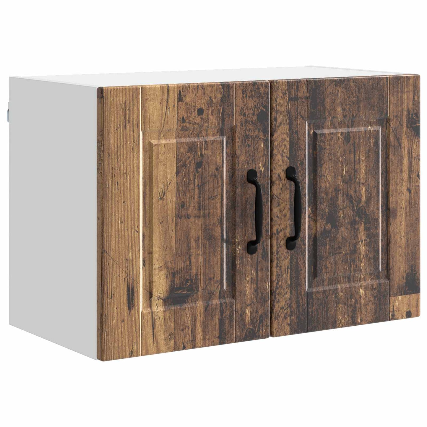 Veggskap PORTO 2 pcs Gammelt tre 60 x 31 x 40 cm Konstruert tre