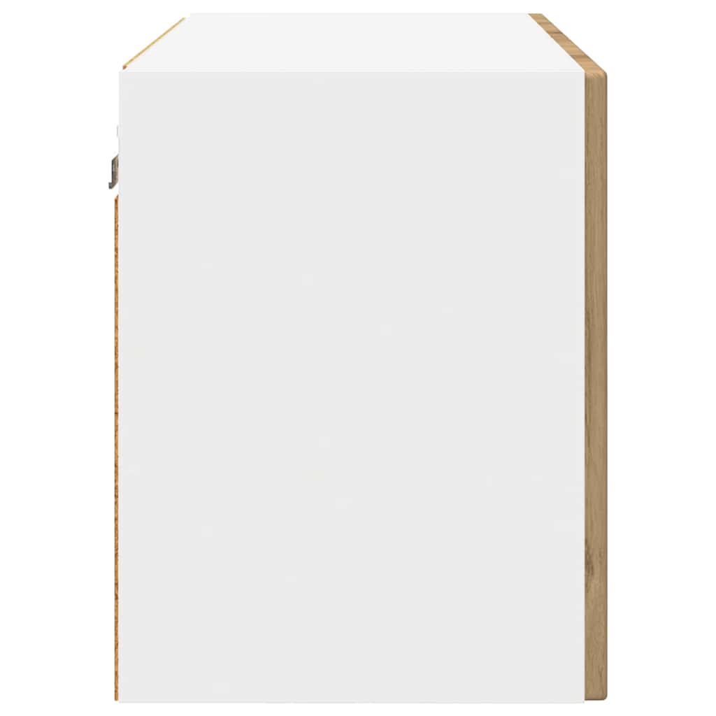 Veggskap PORTO 2 pcs Artisan Eik 60 x 31 x 40 cm Konstruert tre