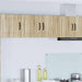 Veggskap PORTO Sonoma eik 80 x 31 x 40 cm Konstruert tre
