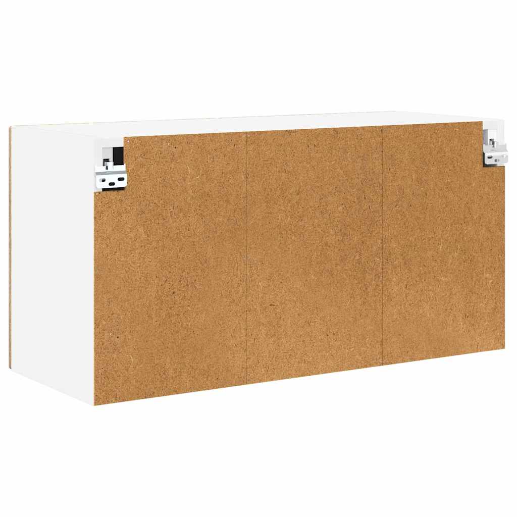 Veggskap PORTO Sonoma eik 80 x 31 x 40 cm Konstruert tre