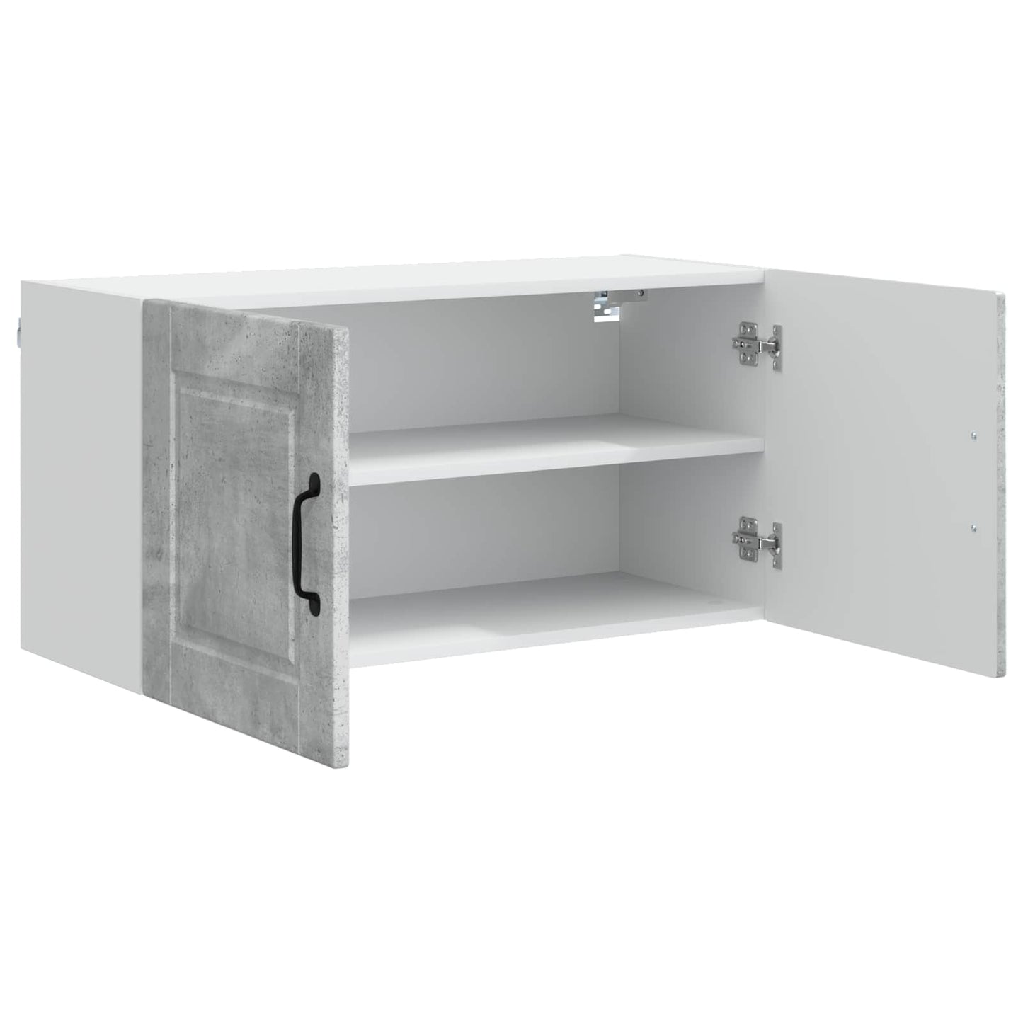 Veggskap PORTO Betonggrå 80 x 31 x 40 cm Konstruert tre