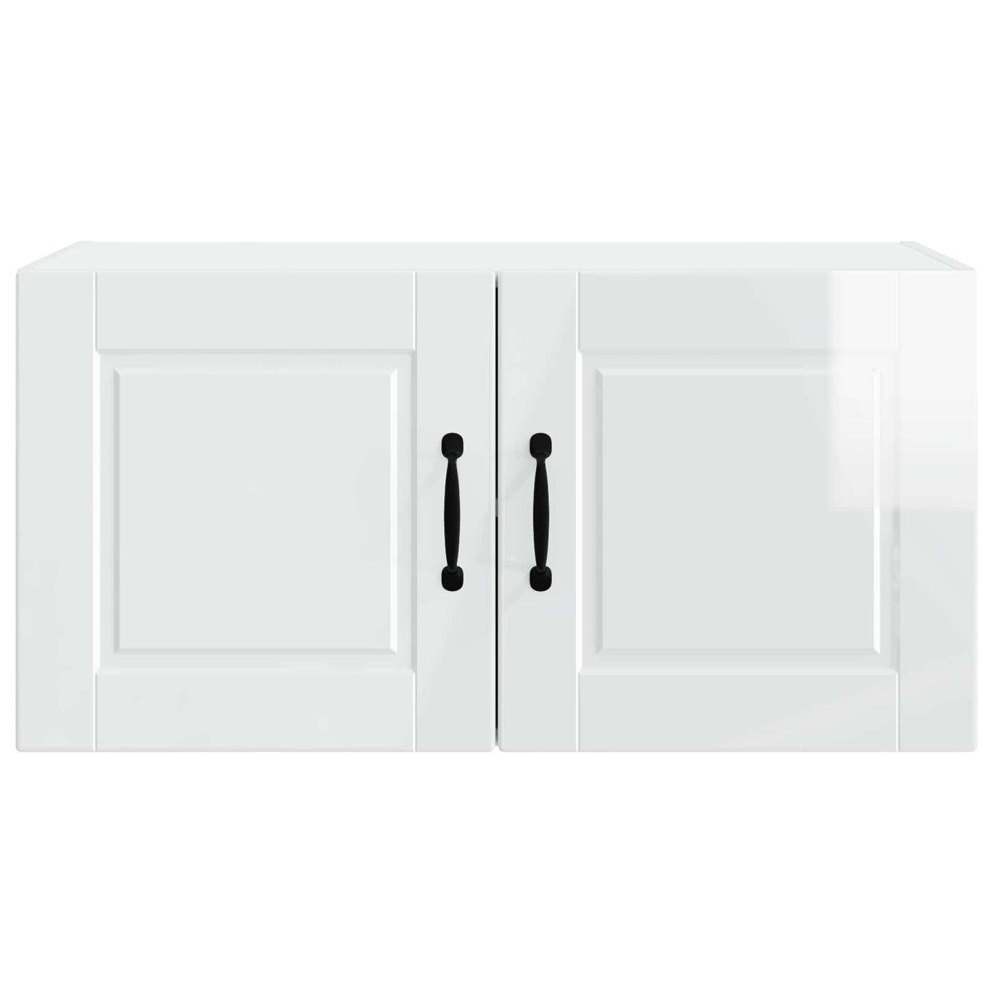 Veggskap PORTO Høyglanset hvit 80 x 31 x 40 cm Konstruert tre