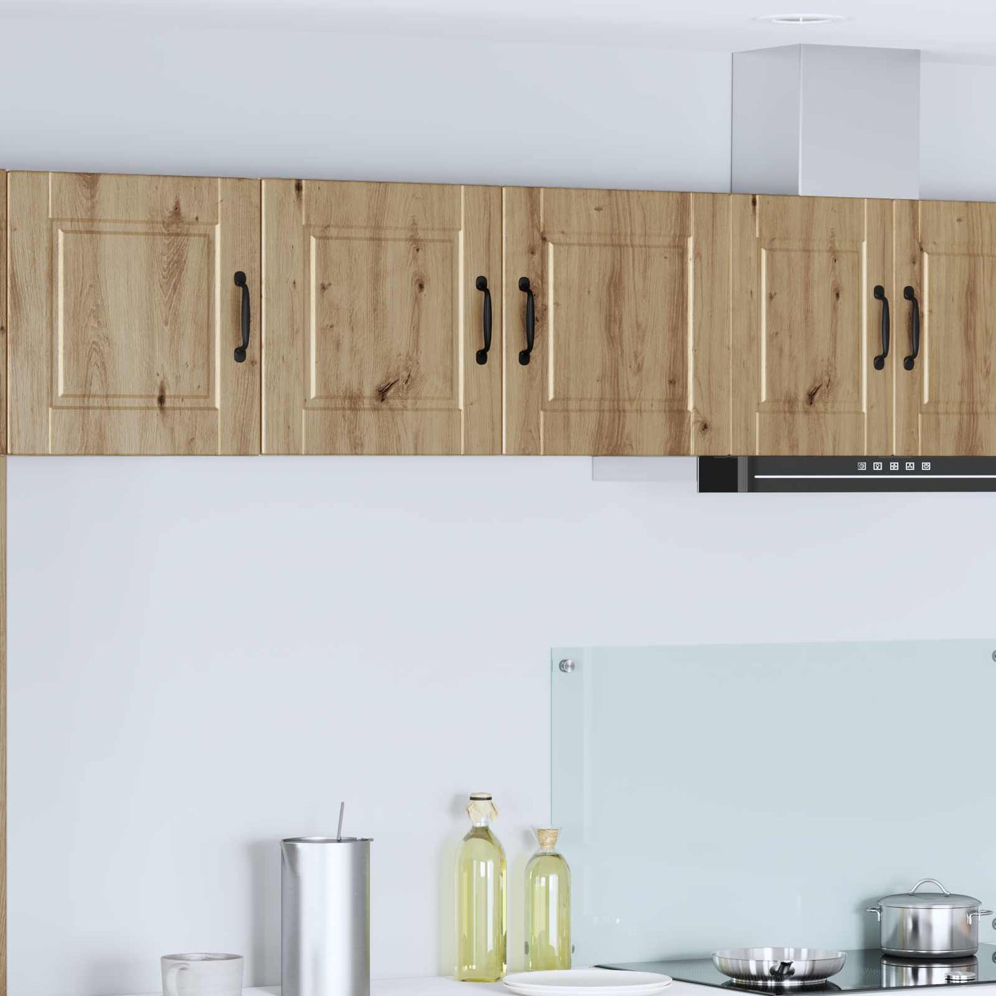 Veggskap PORTO Artisan Eik 80 x 31 x 40 cm Konstruert tre