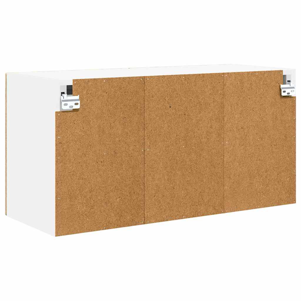 Vegghylle PORTO Sonoma eik 80 x 31 x 40 cm Konstruert tre