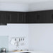 Vegghjørneskap PORTO Svart 57 x 57 x 40 cm Konstruert tre