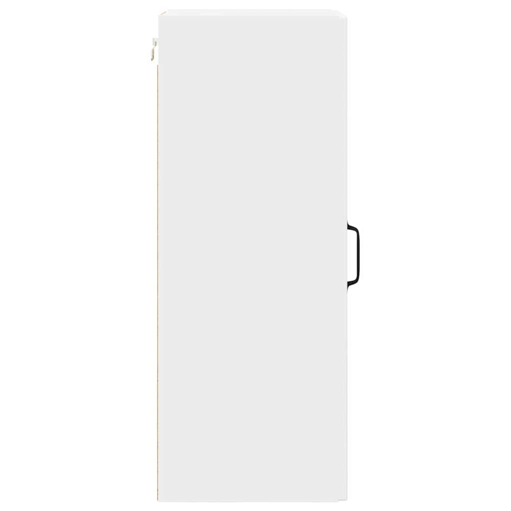 Veggskap PORTO 2 pcs Hvit 30 x 31 x 80 cm Konstruert tre