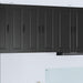 Veggskap PORTO Svart 30 x 31 x 80 cm Konstruert tre
