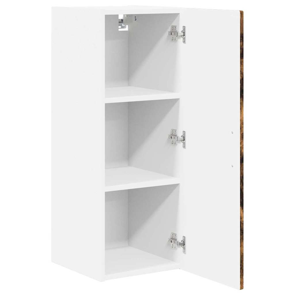 Veggskap PORTO Røkt eik 30 x 31 x 80 cm Konstruert tre