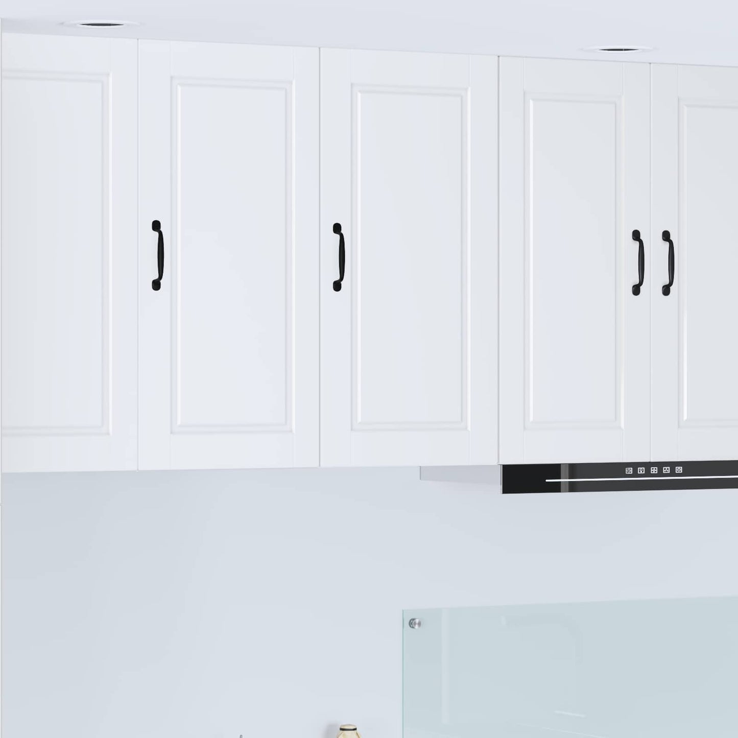 Veggskap PORTO Hvit 40 x 31 x 80 cm Konstruert tre