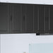 Veggskap PORTO Svart 40 x 31 x 80 cm Konstruert tre