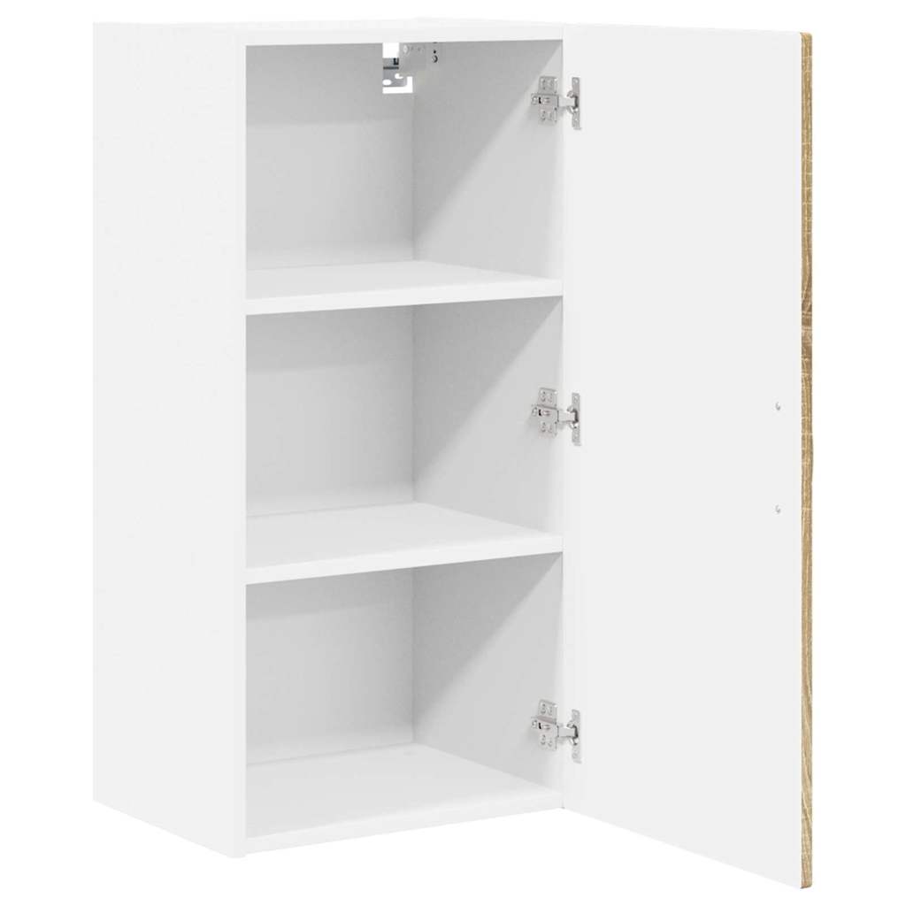 Veggskap PORTO Sonoma eik 40 x 31 x 80 cm Konstruert tre