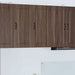 Veggskap PORTO Brun Eik 40 x 31 x 80 cm Konstruert tre