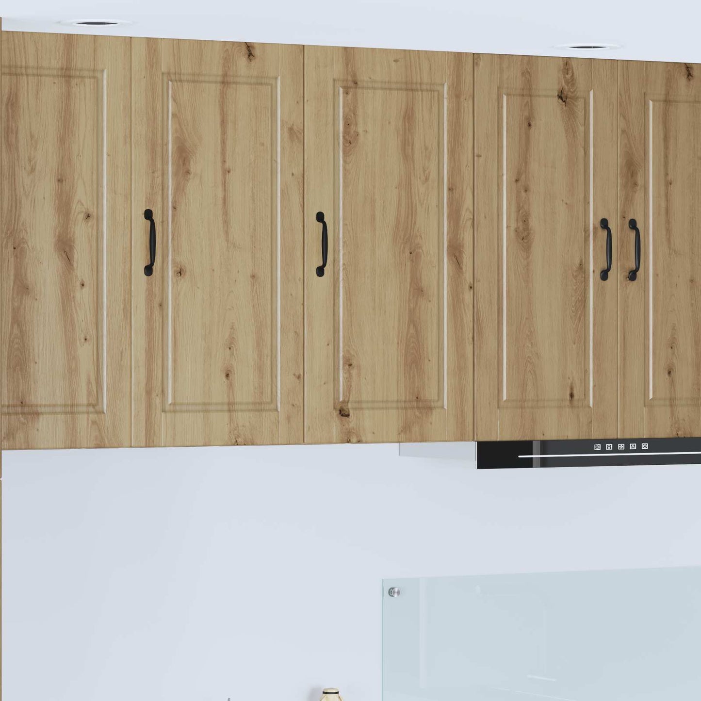 Veggskap PORTO Artisan Eik 40 x 31 x 80 cm Konstruert tre