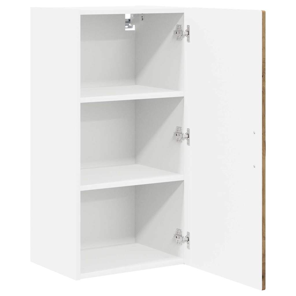 Veggskap PORTO Artisan Eik 40 x 31 x 80 cm Konstruert tre