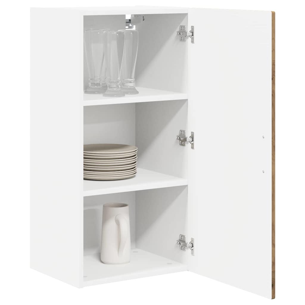 Veggskap PORTO Artisan Eik 40 x 31 x 80 cm Konstruert tre