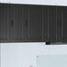 Veggskap PORTO Svart 50 x 31 x 80 cm Konstruert tre