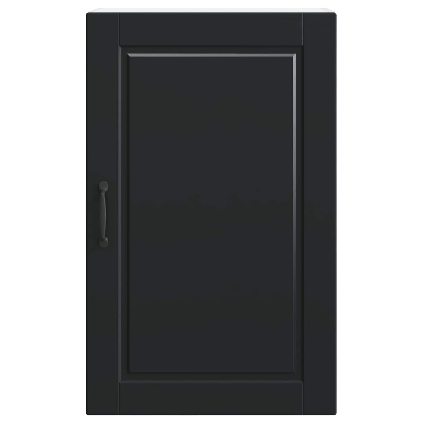 Veggskap PORTO Svart 50 x 31 x 80 cm Konstruert tre