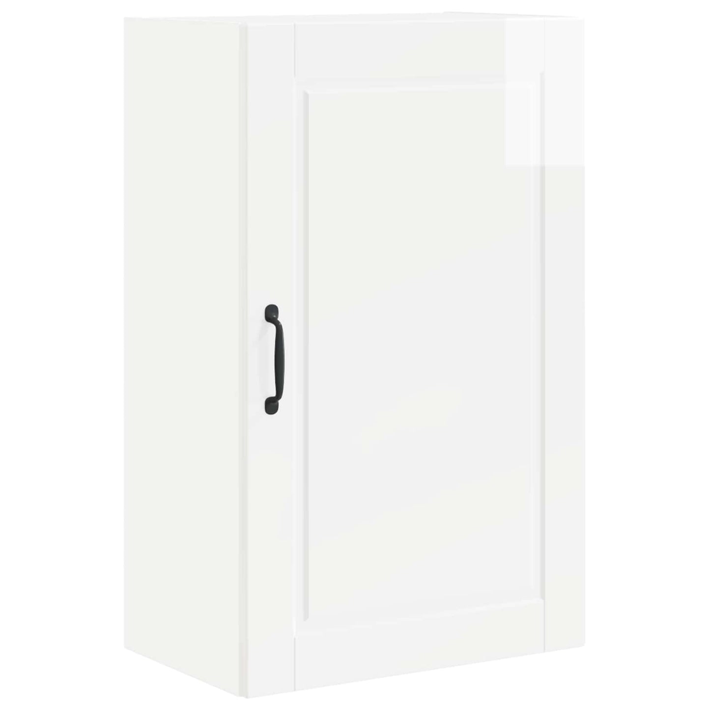 Veggskap PORTO Høyglanset hvit 50 x 31 x 80 cm Konstruert tre