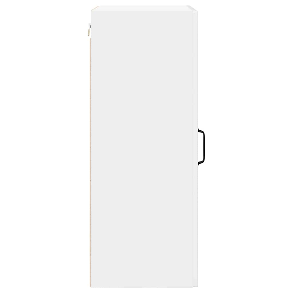 Veggskap PORTO Høyglanset hvit 50 x 31 x 80 cm Konstruert tre