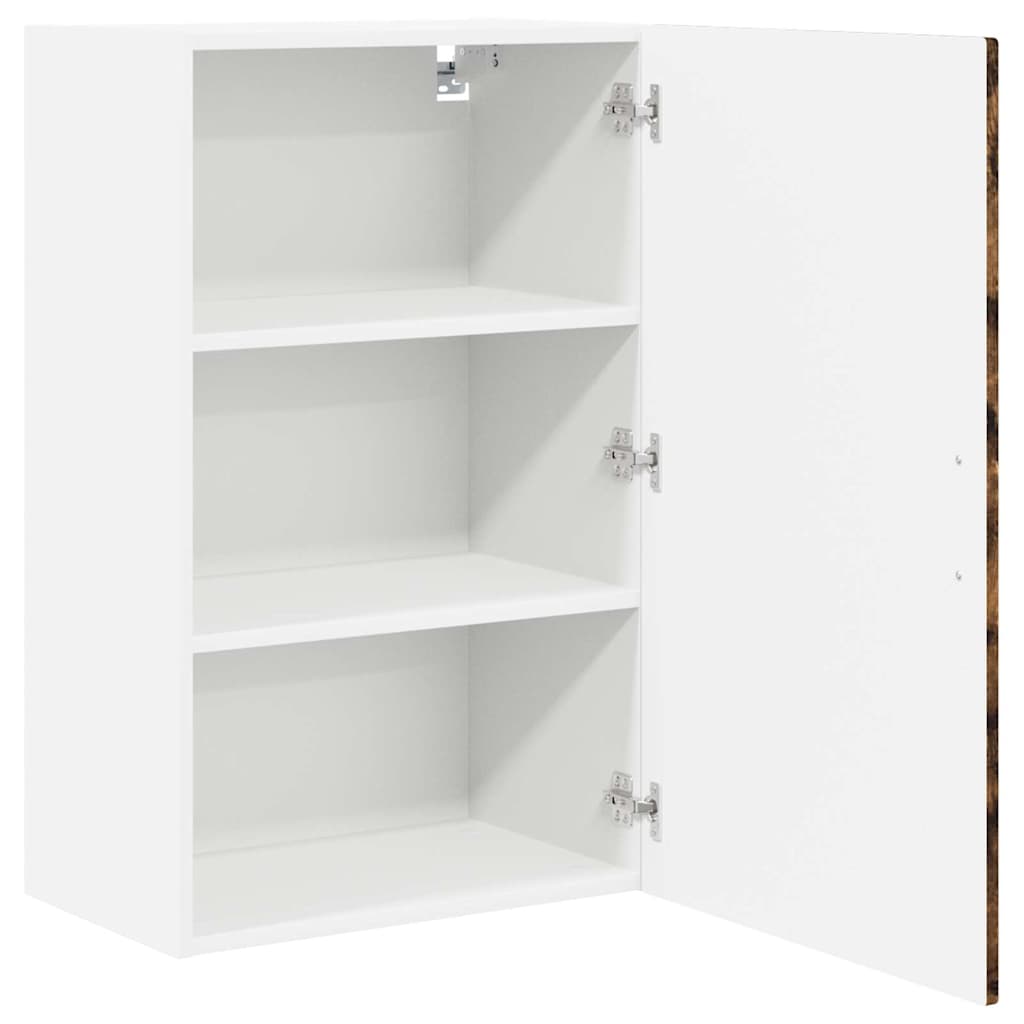 Veggskap PORTO Røkt eik 50 x 31 x 80 cm Konstruert tre