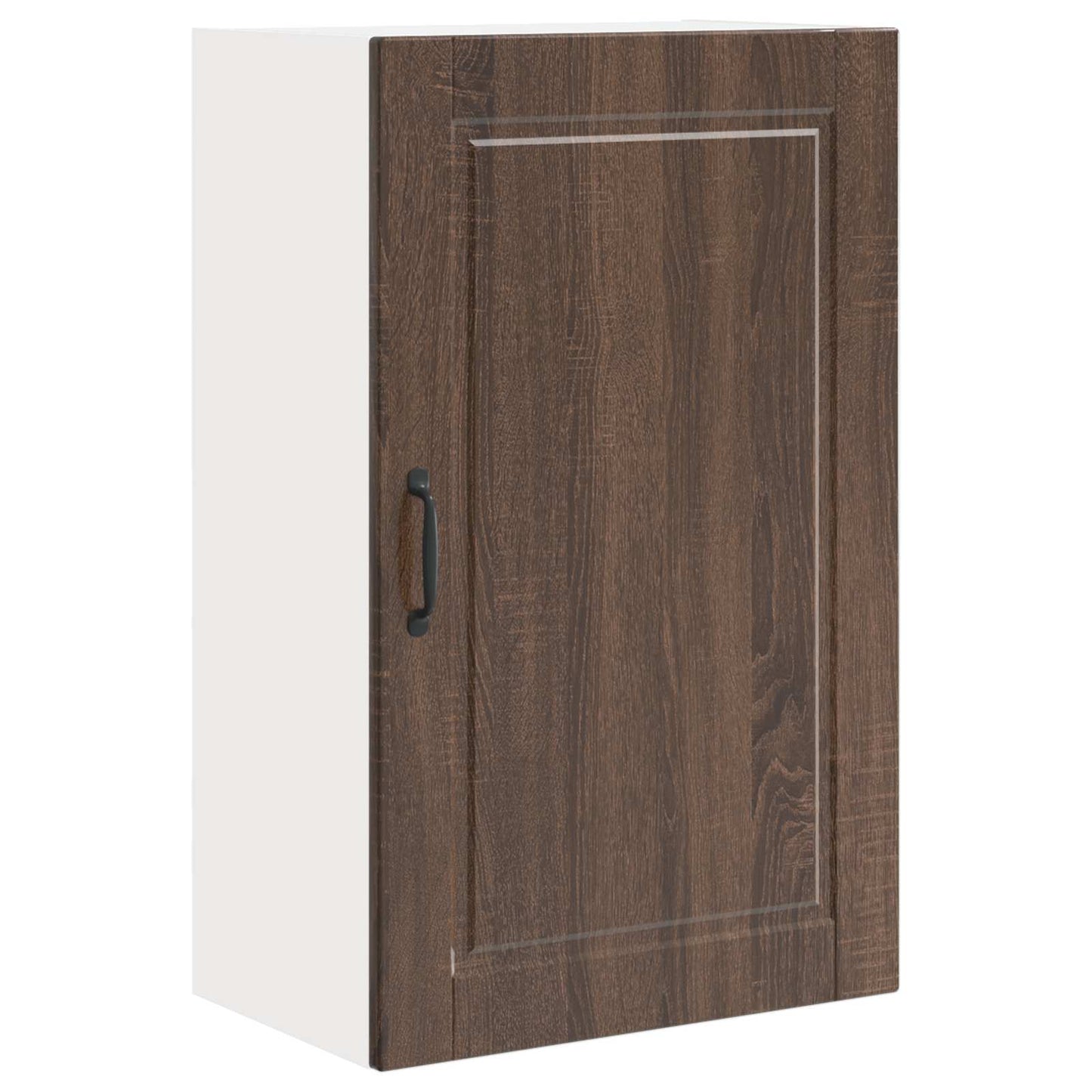 Veggskap PORTO Brun Eik 50 x 31 x 80 cm Konstruert tre
