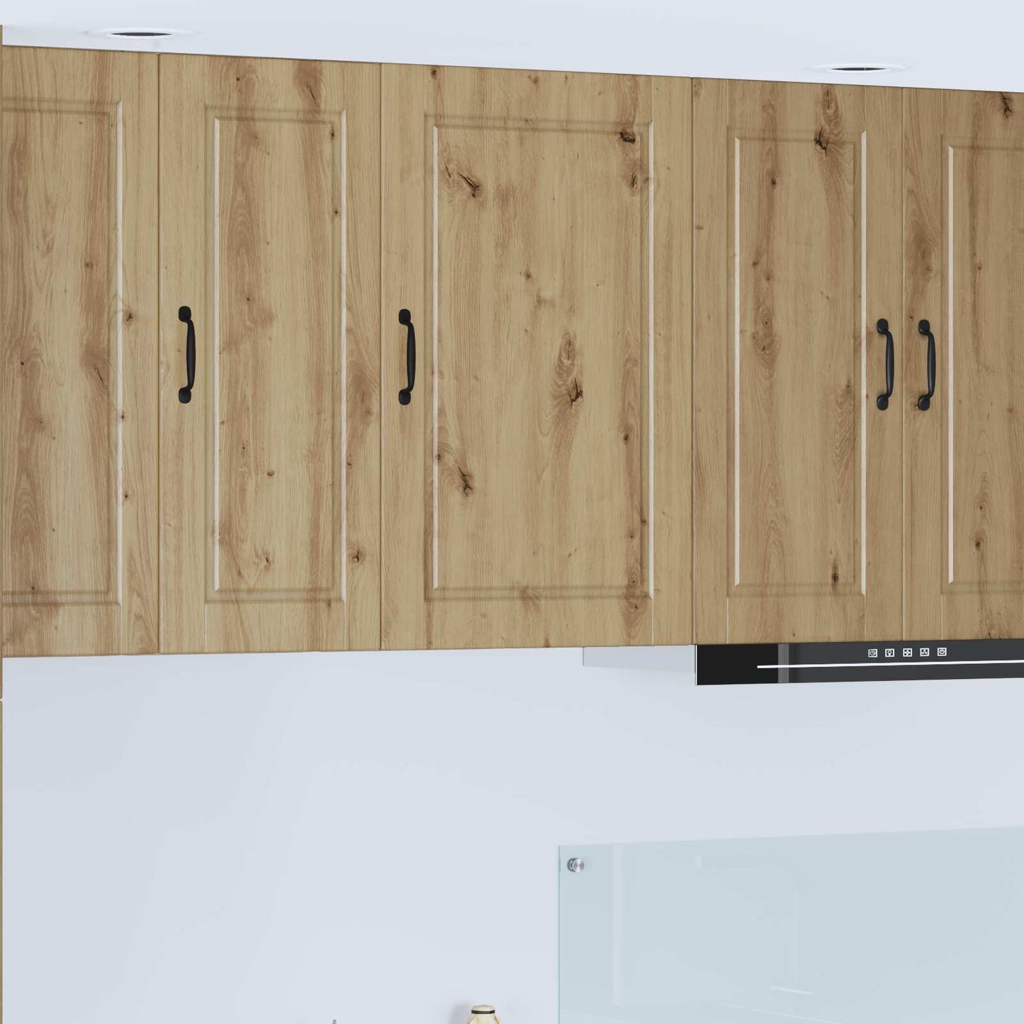 Veggskap PORTO Artisan Eik 50 x 31 x 80 cm Konstruert tre