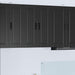 Veggskap Svart 60 x 31 x 80 cm Konstruert tre