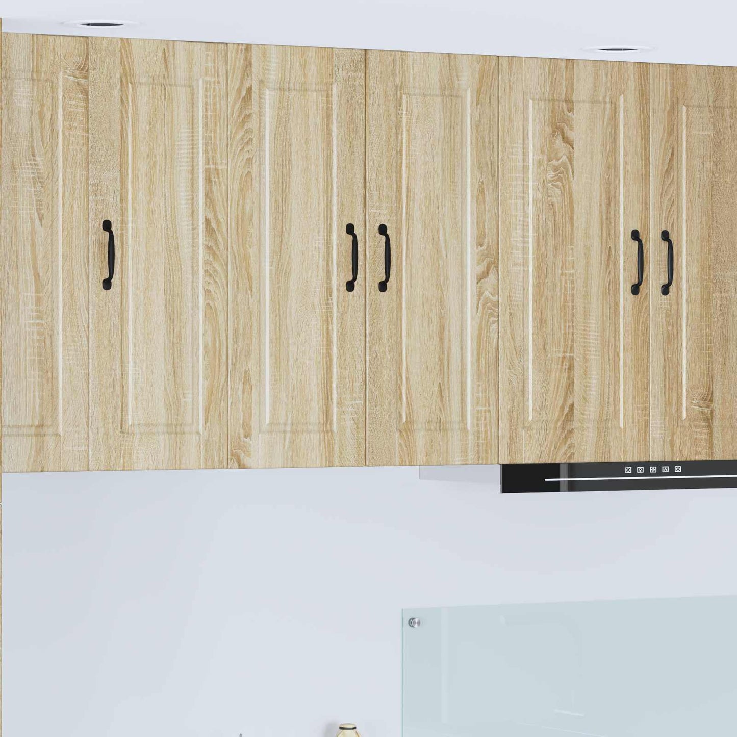 Veggskap PORTO Sonoma eik 60 x 31 x 80 cm Konstruert tre