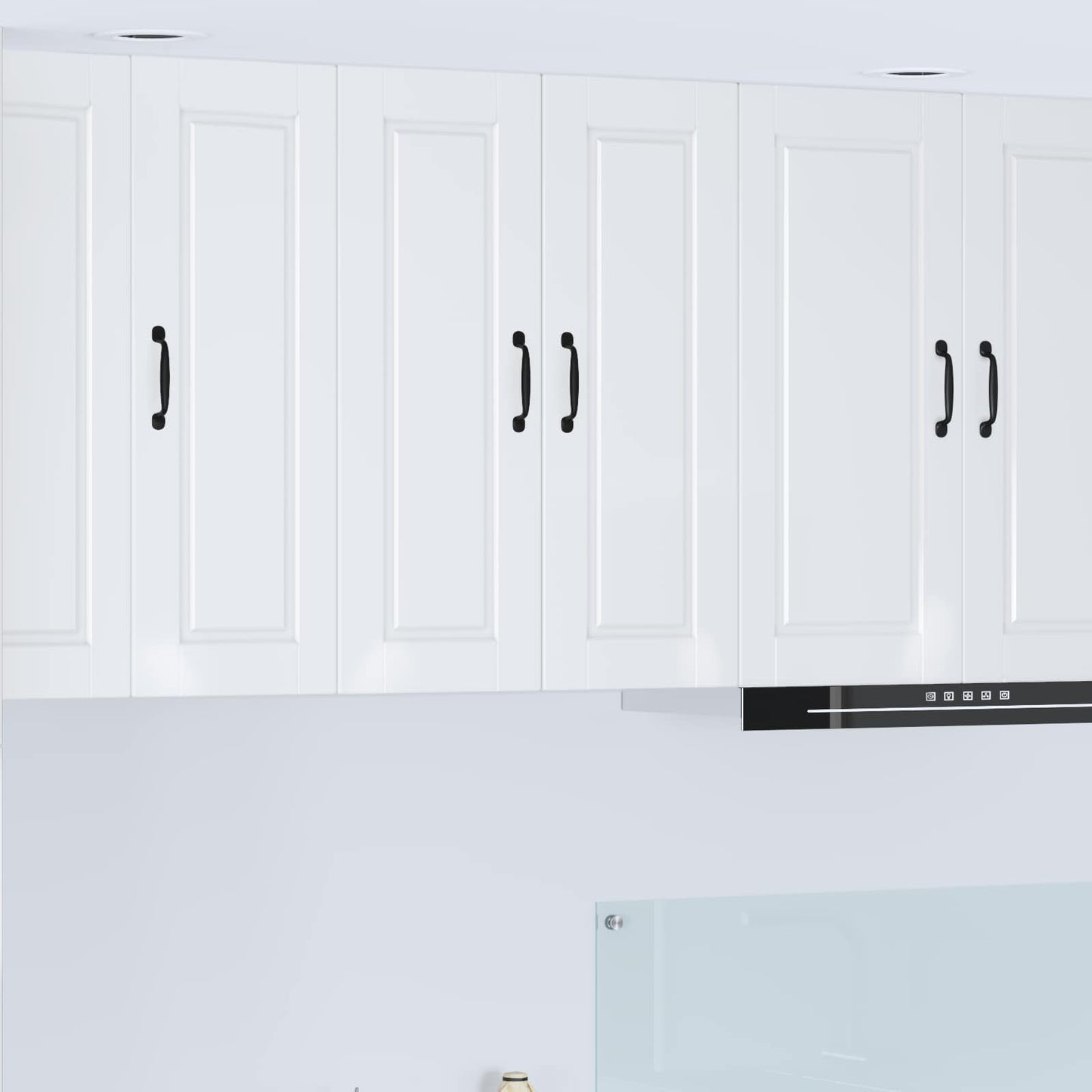 Veggskap PORTO Høyglanset hvit 60 x 31 x 80 cm Konstruert tre