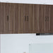 Veggskap PORTO Brun Eik 60 x 31 x 80 cm Konstruert tre