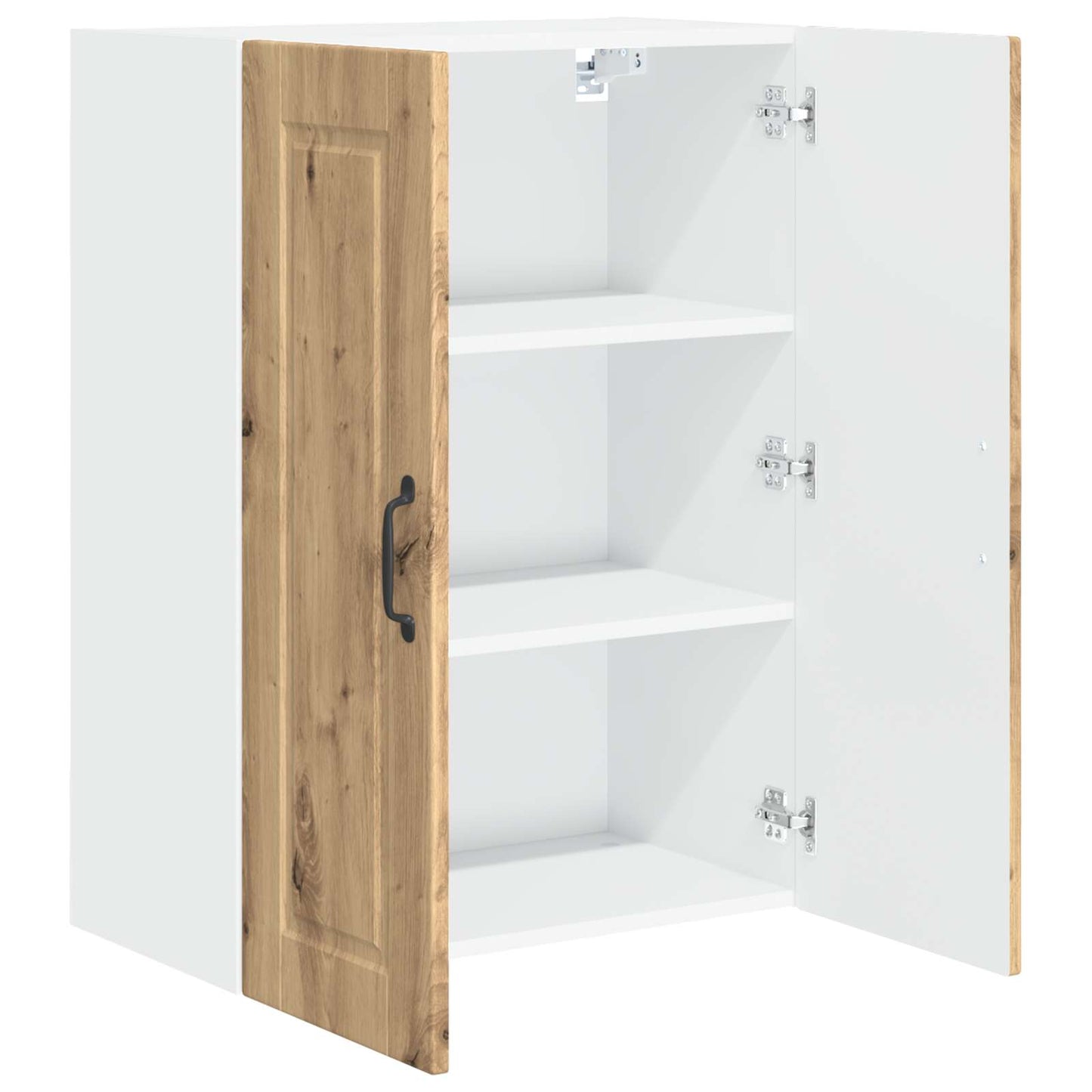 Veggskap PORTO Artisan Eik 60 x 31 x 80 cm Konstruert tre
