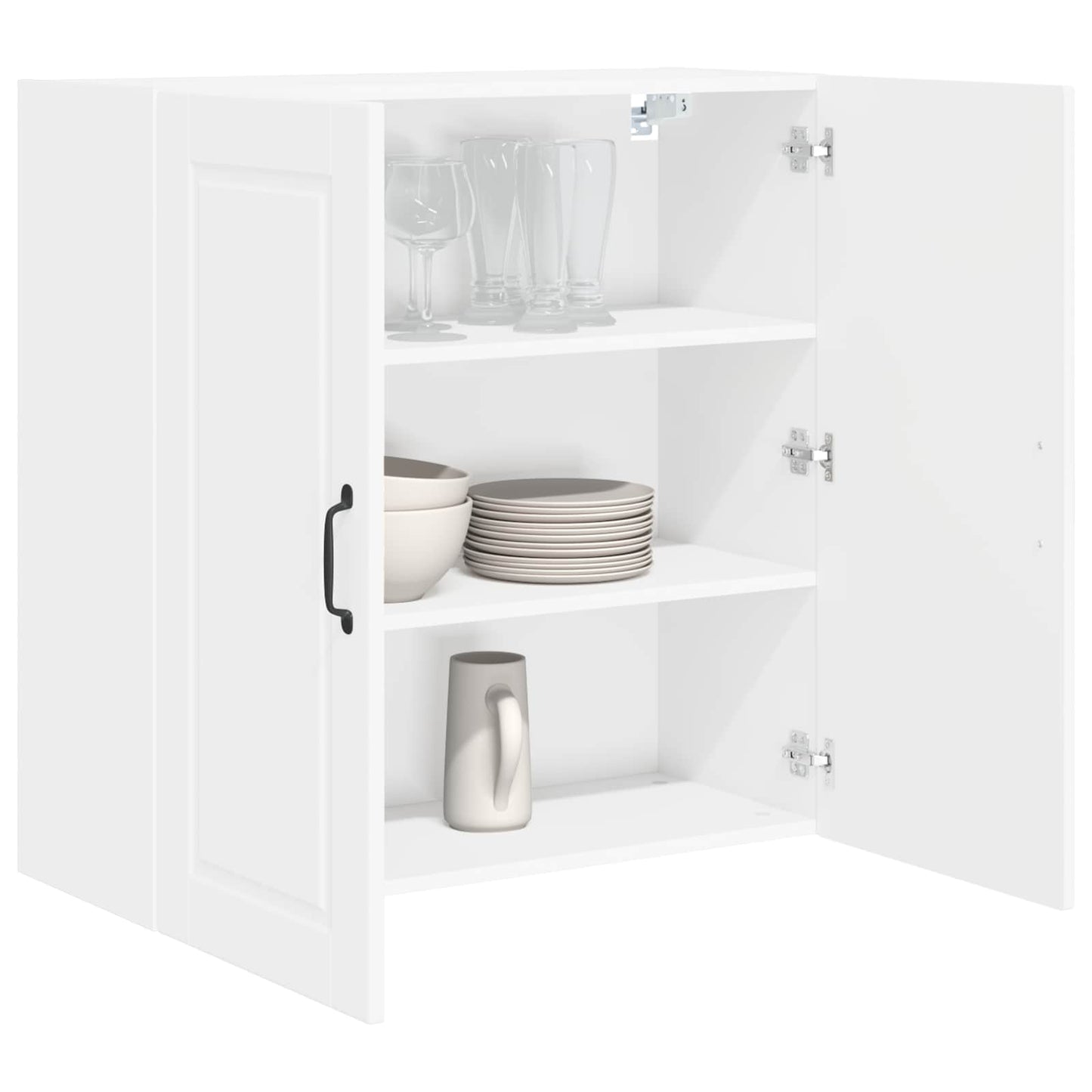 Veggskap PORTO Hvit 80 x 31 x 80 cm Konstruert tre